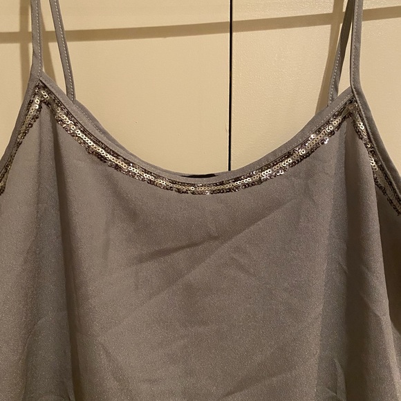 Express cami with beaded detail cami - Picture 3 of 4